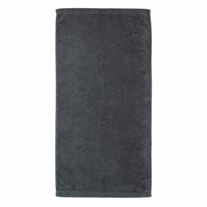 Lifestyle Plain Towel Anthracite (Multiple Sizes)