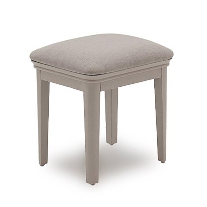 Acton Bedroom Stool With Fabric Seat Pad Taupe Acton Bedroom Stool With Fabric Seat Pad Taupe