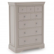 Acton 3+2+3 Drawer Chest of Drawers Taupe
