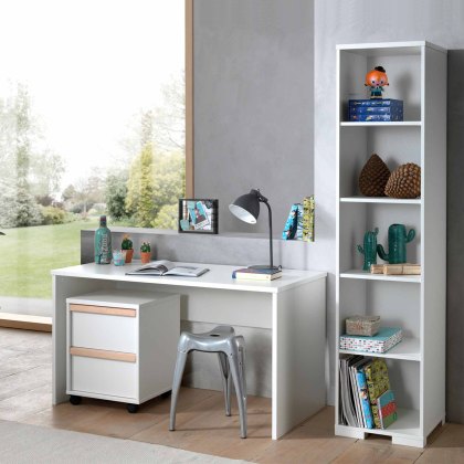 London Bookcase White