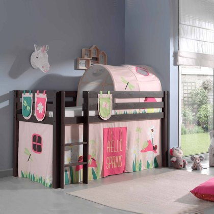 Pino Bed Curtain Spring Pink