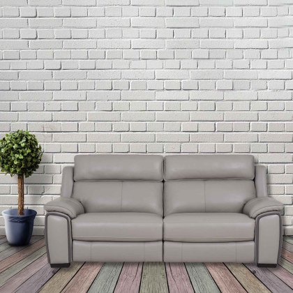 Minnesota 4+ Seater Corner Sofa With 2 Electric Recliners & USB Leather Category 20