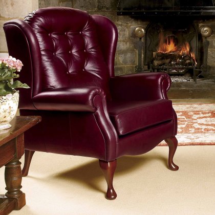 Lynton Fireside Chair Leather Grade 1