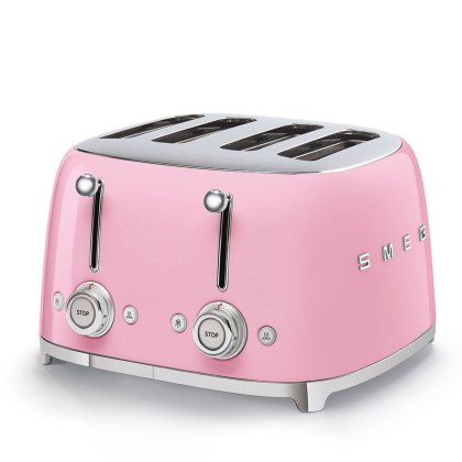 50’s Style 4 Slice Toaster Pink 50’s Style 4 Slice Toaster Pink