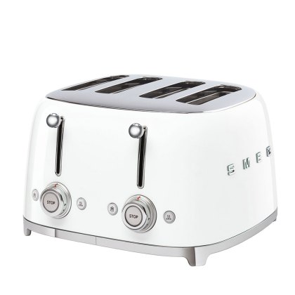 50’s Style 4 Slice Toaster White 50’s Style 4 Slice Toaster White