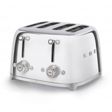 SMEG 50’s Style 4 Slice Toaster Stainless Steel