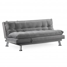 Torres 3 Seater Sofa Bed Fabric Grey