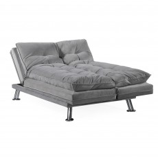 Torres 3 Seater Sofa Bed Fabric Grey