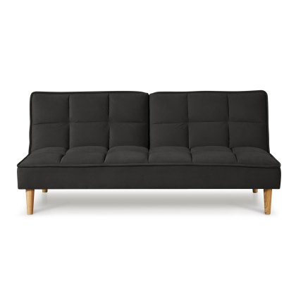 Jura 3 Seater Sofa Bed Fabric Dark Grey