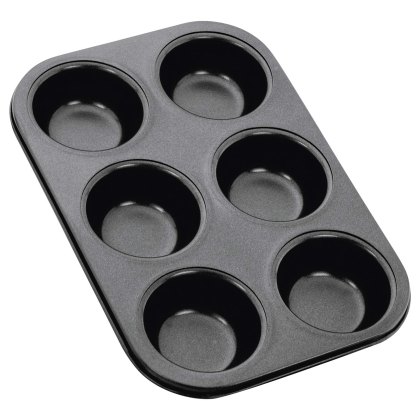 Non Stick 6 Cup Muffin Tray 27cm x 35.5cm Non Stick 6 Cup Muffin Tray 27cm x 35.5cm