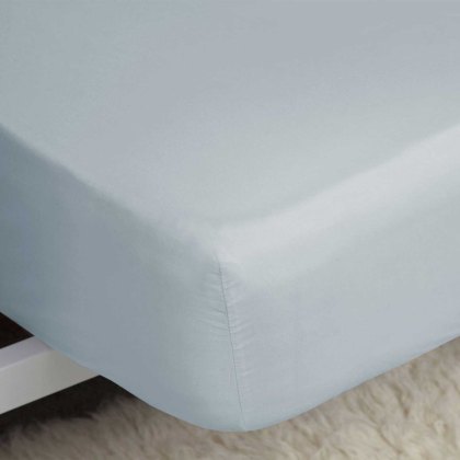 200 Thread Count Fitted Sheet (11") (Multiple Sizes & Colours)