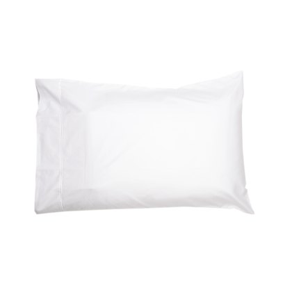 400 Thread Count 100% Cotton (20% Certified Cotton and 80% Cotton) Standard Pillowcase Whi