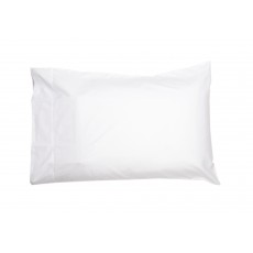 Belledorm 400 Thread Count 100% Cotton (20% Certified Cotton and 80% Cotton) Standard Pillowcase Whi
