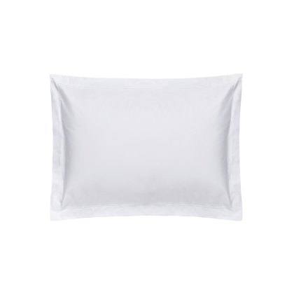 400 Thread Count 100% Cotton (20% Certified Cotton and 80% Cotton) Oxford Pillowcase White 400 Thread Count 100% Cotton (20% Certified Cotton and 80% Cotton) Oxford Pillowcase White