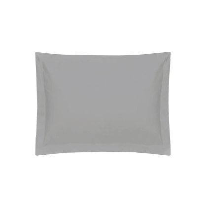 400 Thread Count 100% Cotton (20% Certified Cotton and 80% Cotton) Oxford Pillowcase Plati 400 Thread Count 100% Cotton (20% Certified Cotton and 80% Cotton) Oxford Pillowcase Plati