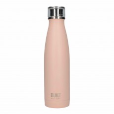 500ml Double Walled Stainless Steel Water Bottle Pale Pink
