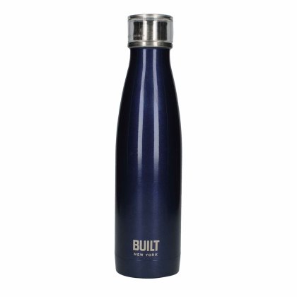 500ml Double Walled Stainless Steel Water Bottle Midnight Blue