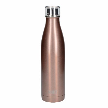 740ml Double Walled Stainless Steel Water Bottle Rose Gold