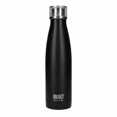 500ml Double Walled Stainless Steel Water Bottle Black