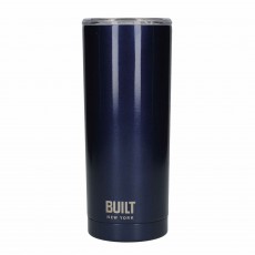 590ml Double Walled Stainless Steel Travel Mug Midnight Blue