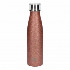 500ml Double Walled Stainless Steel Water Bottle Rose Gold