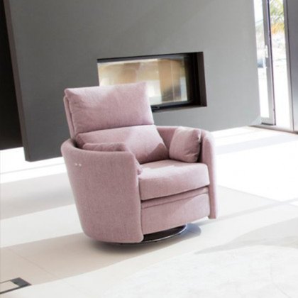 Venus Manual Reclining Armchair Ciervo Leather