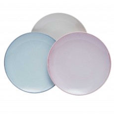 Reactive Glaze Pastels Dinner Plate