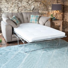 Matterhorn 3 Seater Sofa Bed With Open Coil Mattress Fabric SE