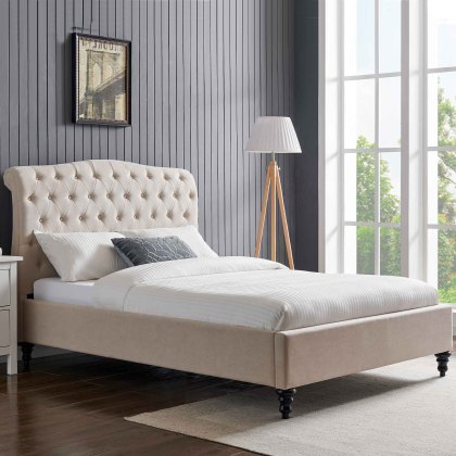 Rosa Bedstead Fabric (Multiple Sizes, Styles & Colours)