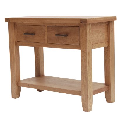 Holly Console Table Oak (Multiple Sizes)