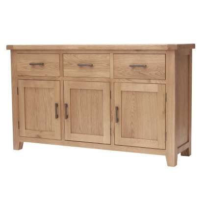 Holly 3 Door + 3 Drawer Sideboard Oak Holly 3 Door + 3 Drawer Sideboard Oak