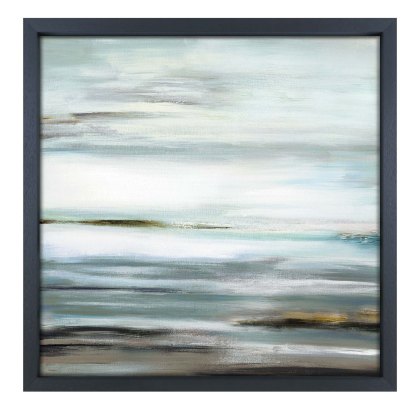 View at Dusk II 79cm x 79cm Picture By Judith Shapiro Black Frame View at Dusk II 79cm x 79cm Picture By Judith Shapiro Black Frame