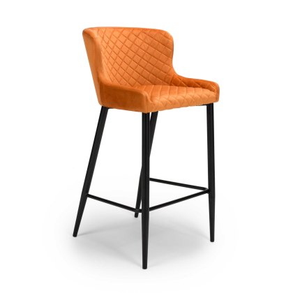 Malmo High Bar Stool Fabric (Multiple Colours)