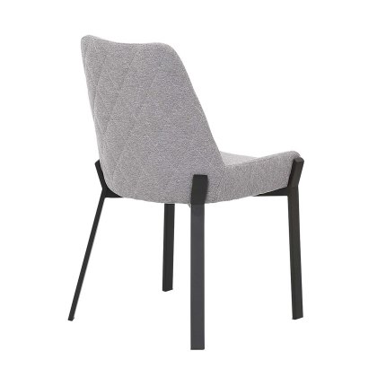 Calabria Dining Chair Fabric Grey