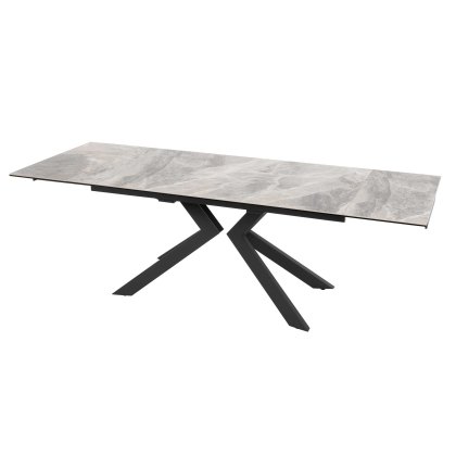 Ascoli 4-10 Person Extending Dining Table Grey Ascoli 4-10 Person Extending Dining Table Grey