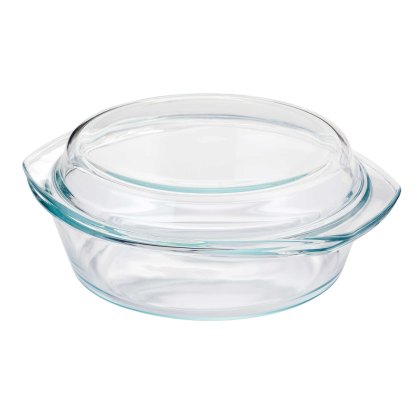 Kitchen 2L Glass Casserole Dish