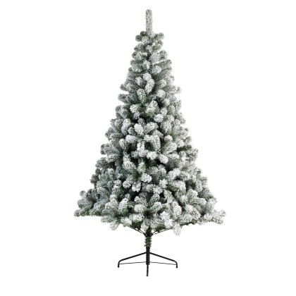 Snowy Imperial Pine Christmas Trees