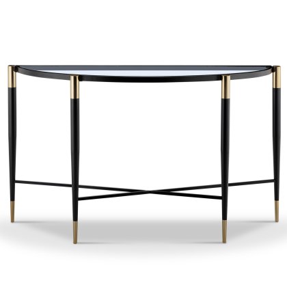 Harlinne Console Table Black Harlinne Console Table Black