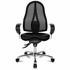 Sitness 15 Orthopaedic Office Chair Black
