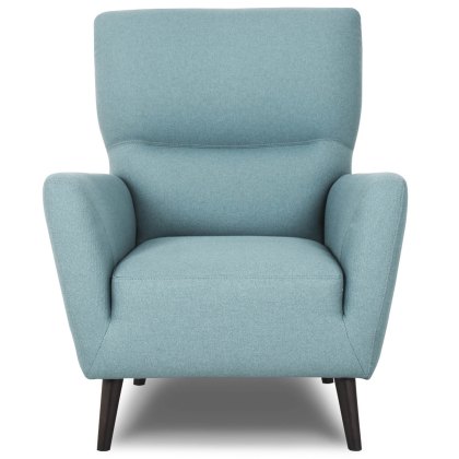 Maso Club Chair Fabric Green Maso Club Chair Fabric Green