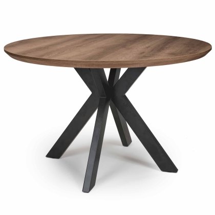 Manhattan 4 Person Round Dining Table Light Walnut Manhattan 4 Person Round Dining Table Light Walnut