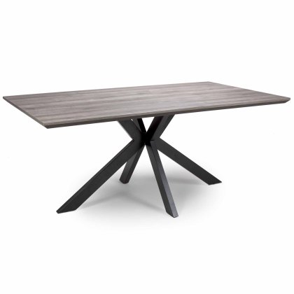 Manhattan 6 Person Rectangular Dining Table Grey Manhattan 6 Person Rectangular Dining Table Grey