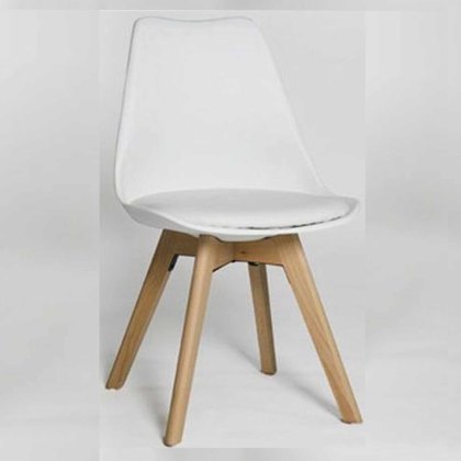 Urban Dining Chair Rubber White Urban Dining Chair Rubber White