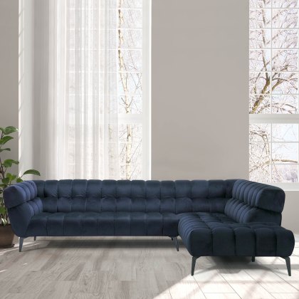 Aurora Modular 5+ Seater Corner Sofa LHF Fabric Category 20