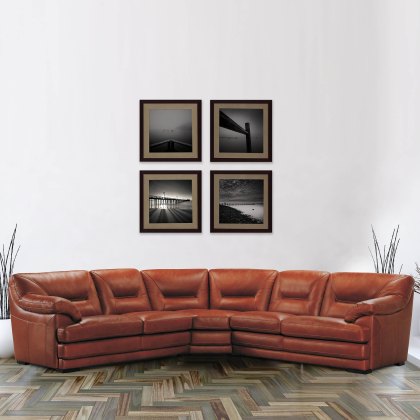 Giuseppe Modular 3 + 3 Seater Sofa Leather Category 15(S)