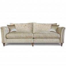Beaulieu 4 Seater Standard Back Sofa With Studs Fabric A