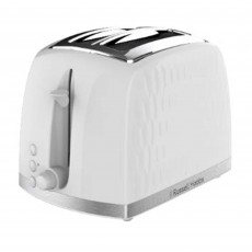 Russell Hobbs Honeycomb Collection 2 Slice Toaster White