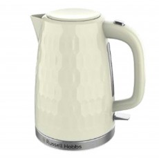 Russell Hobbs  1.7L Honeycomb Collection Kettle Cream