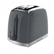 Russell Hobbs Honeycomb Collection 2 Slice Toaster Grey