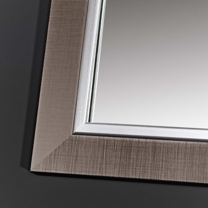 Bremen Rectangle Wall Mirror Dark